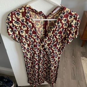 Madewell floral dress